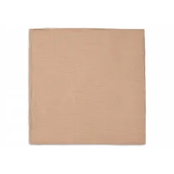 Lot de 4 langes gaze de coton 70 x 70 cm biscuit & ivoire
