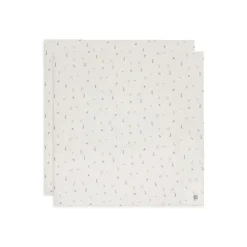 Lot de 2 langes gaze de coton 115 x 115 cm jungle jambo