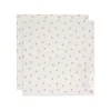 Lot de 3 langes gaze de coton 70 x 70 cm twinkling wild rose