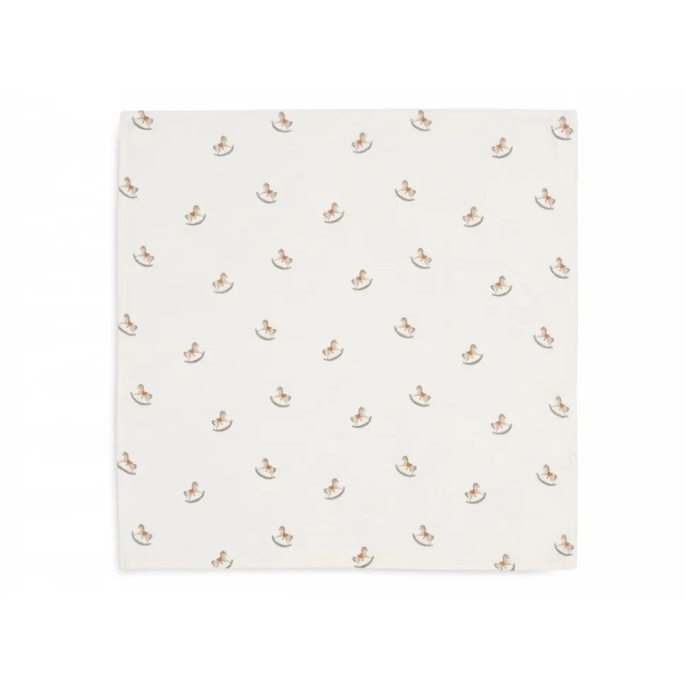 Lot de 3 langes gaze de coton 70 x 70 cm nostalgic ride