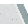 Lot de 3 langes gaze de coton 70 x 70 cm twinkling sea green
