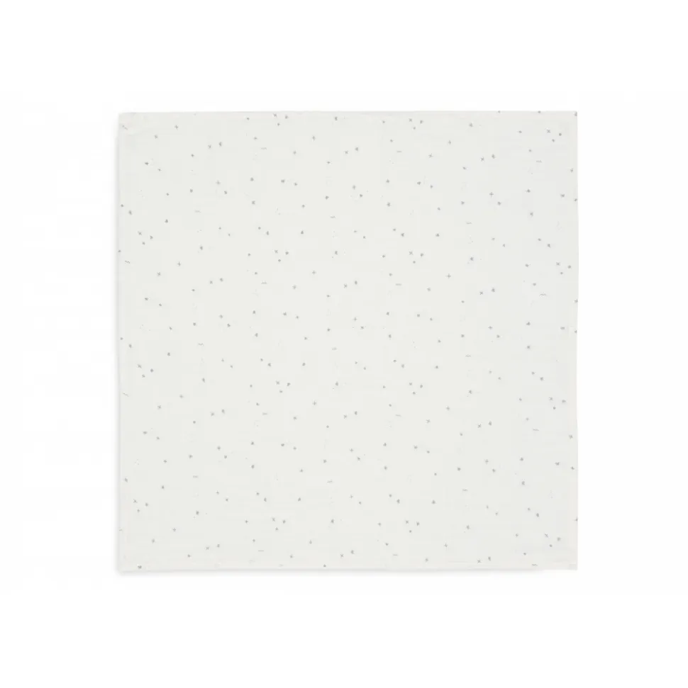 Lot de 3 langes gaze de coton 70 x 70 cm twinkling sea green