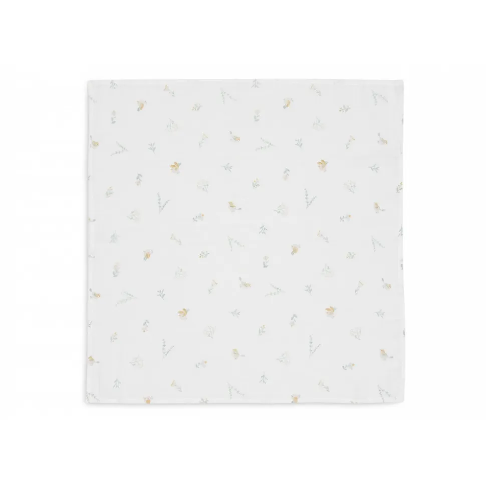 Lot de 3 langes gaze de coton 70 x 70 cm lovely birds