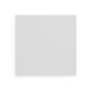 Lot de 2 langes gaze de coton 115 x 115 cm blanc