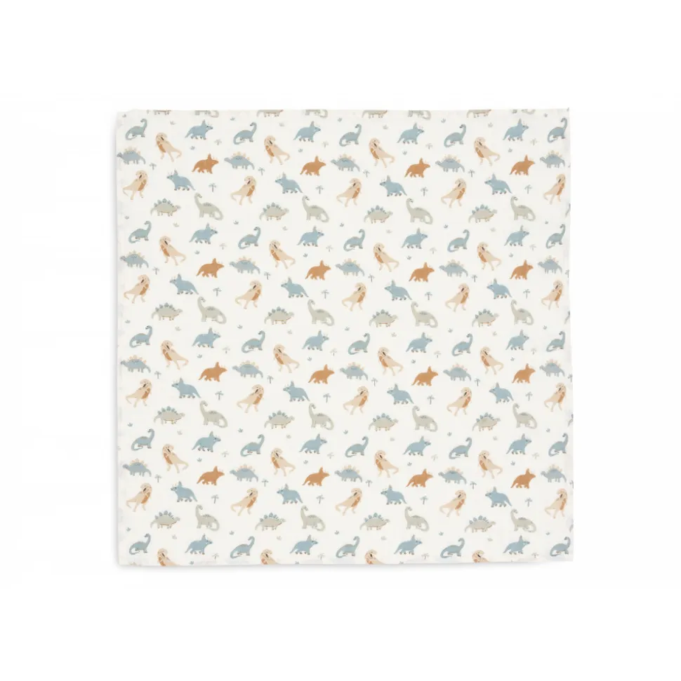 Lot de 3 langes gaze de coton 70 x 70 cm roarsome