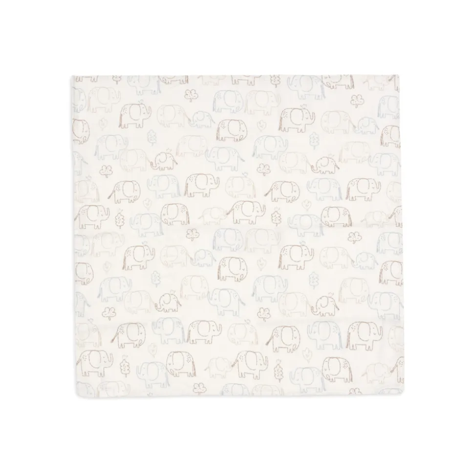 Lot de 3 langes gaze de coton 70 x 70 cm miffy silhouettes sea green