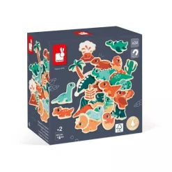 Lot de 24 magnets dino