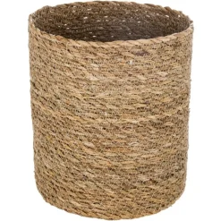 Lot de 4 paniers de rangement en roseau