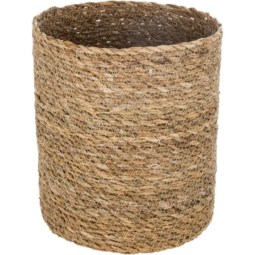 Lot de 4 paniers de rangement en roseau