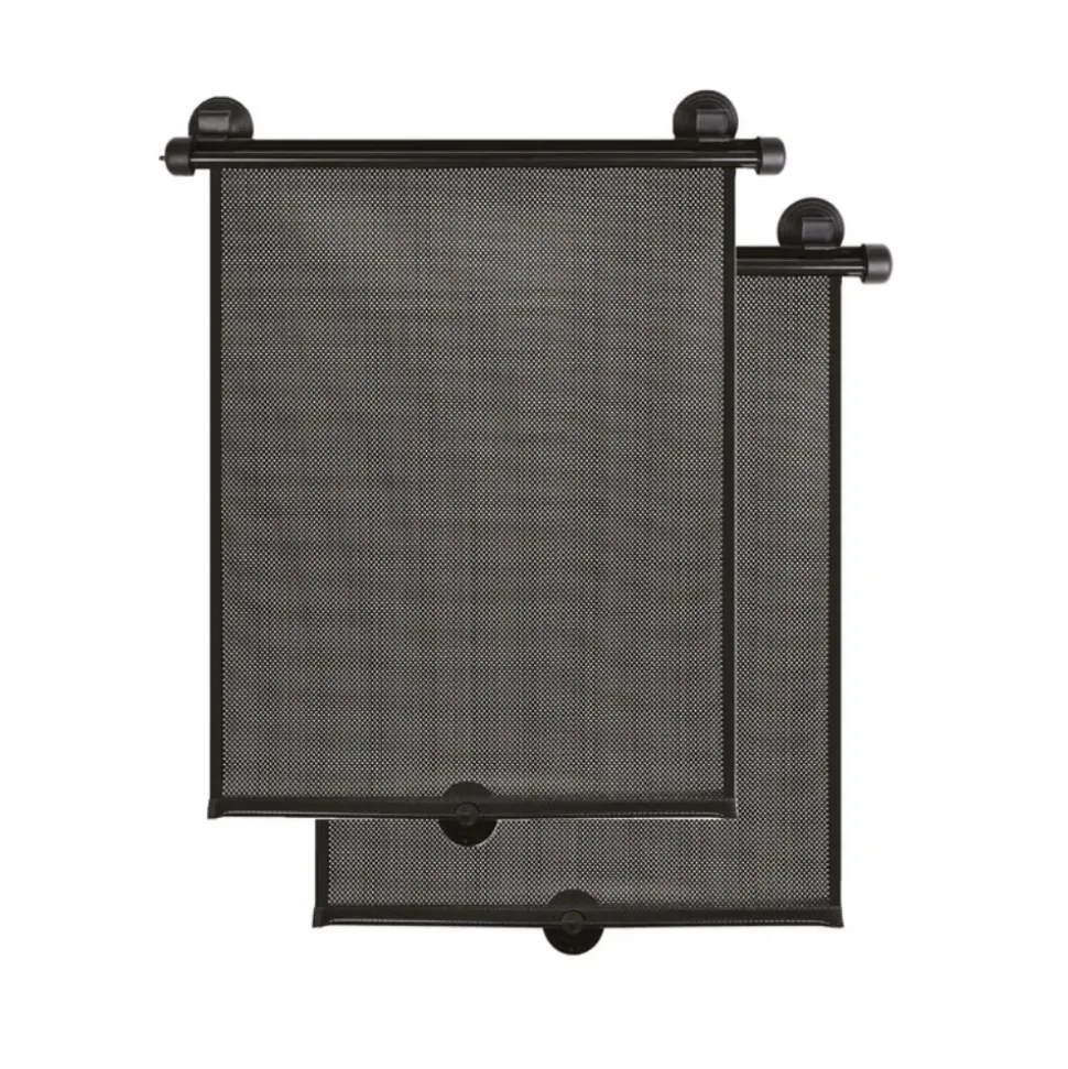 Lot de 2 pare-soleil sun roller noir