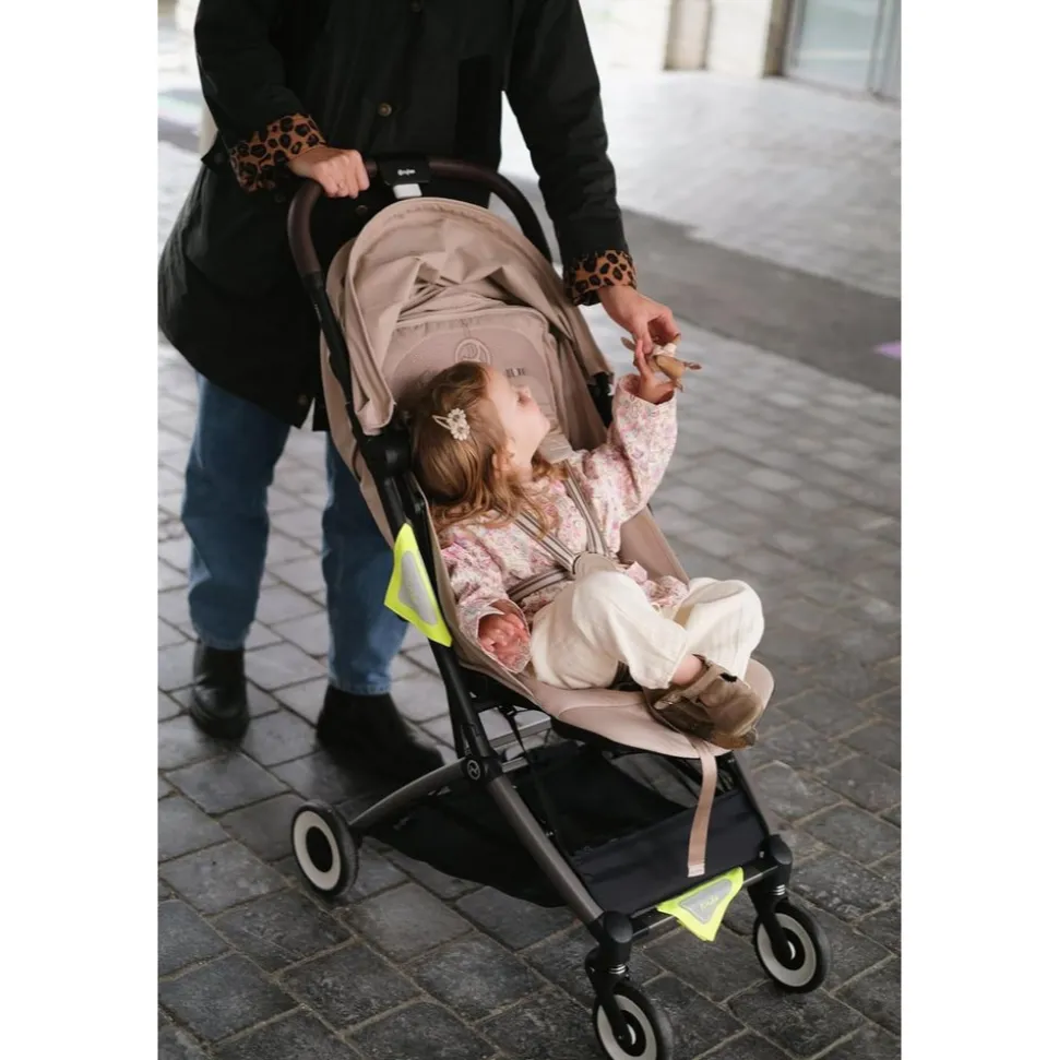 Lot de 2 patchs réfléchissants pour poussette