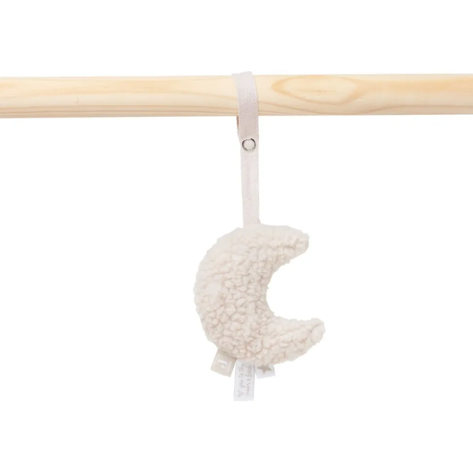 Lot de 4 peluches à suspendre pour arche d'éveil moon nougat