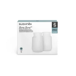 Lot de 2 poches de rechange pour biberon anti-colique 270 ml zerø.zerø
