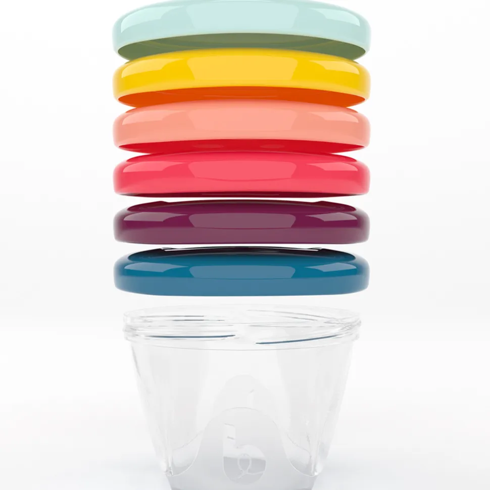 Lot de 6 pots de conservation babybols 180ml