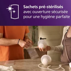 Lot de 50 sachets de conservation lait maternel 180ml