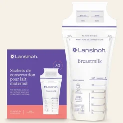 Lot de 50 sachets de conservation de lait maternel