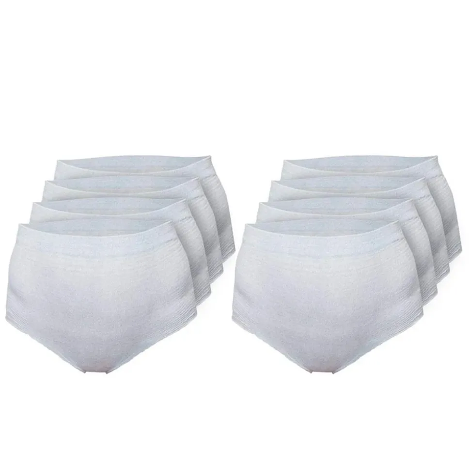 Lot de 8 sous-vêtements post-partum jetables pour césarienne