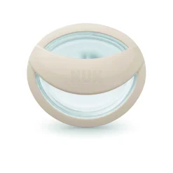 Lot de 2 sucettes perfect match 0-6 mois beige / rouge