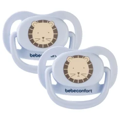 Lot de 2 sucettes physiologiques air confort 0-6 mois light blue
