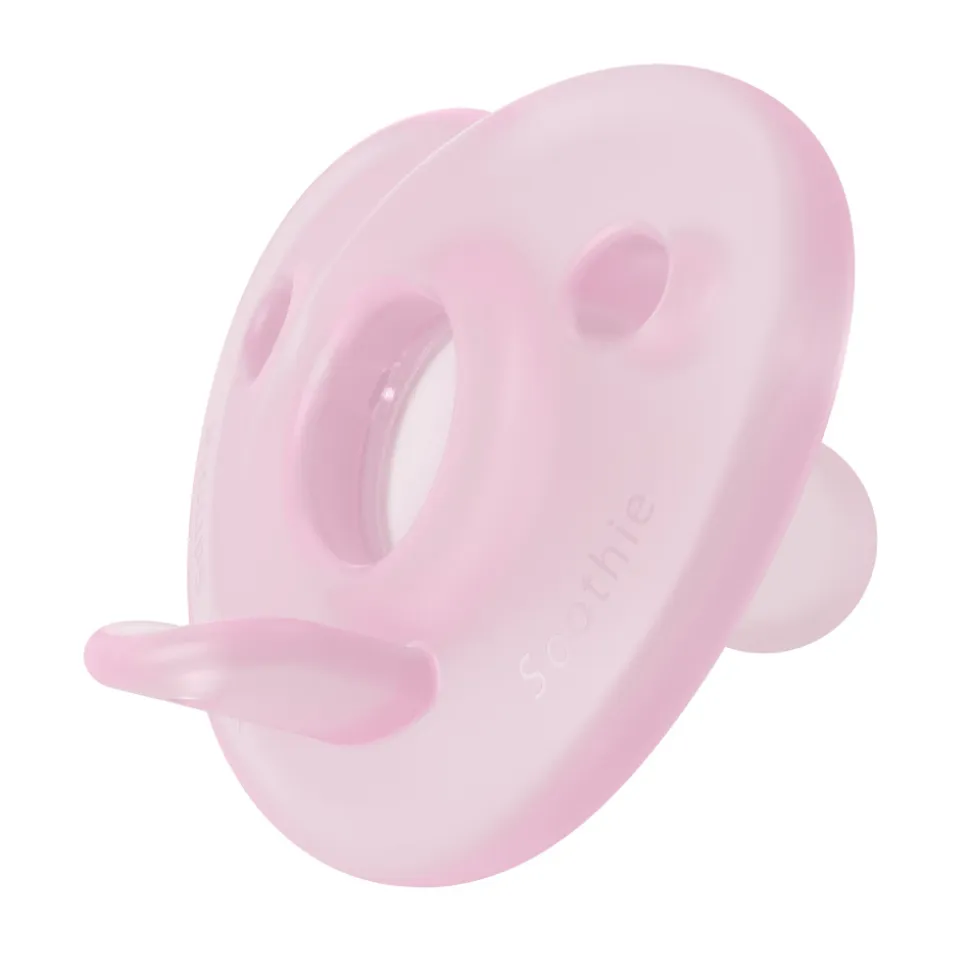 Lot de 2 sucettes soothie 0-6 mois rose