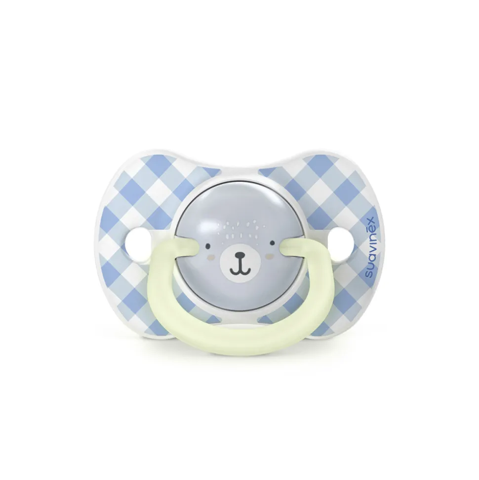 Lot de 2 sucettes symétriques sx pro wild&free 6-18 mois bleu