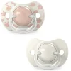 Lot de 2 sucettes symétriques sx pro birdies 6-18 mois rose