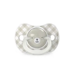 Lot de 2 sucettes symétriques sx pro wild&ampfree 0-6 mois gris