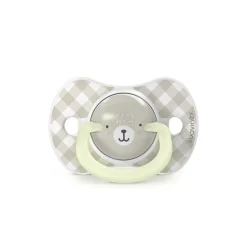 Lot de 2 sucettes symétriques sx pro wild&ampfree 0-6 mois gris