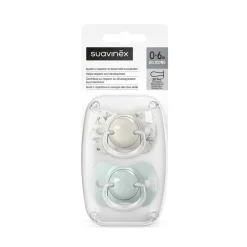 Lot de 2 sucettes symétriques sx pro birdies 0-6 mois vert