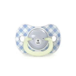 Lot de 2 sucettes symétriques sx pro wild&ampfree 0-6 mois bleu