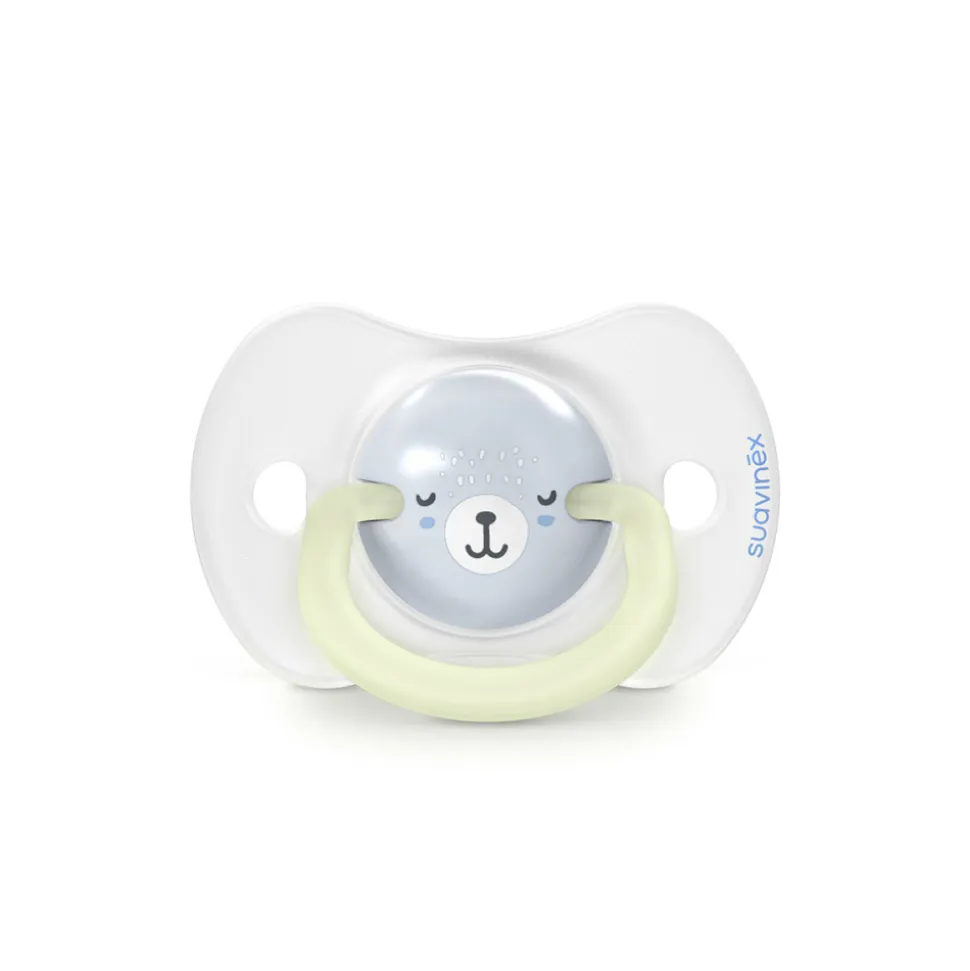Lot de 2 sucettes symétriques sx pro wild&free 0-6 mois bleu