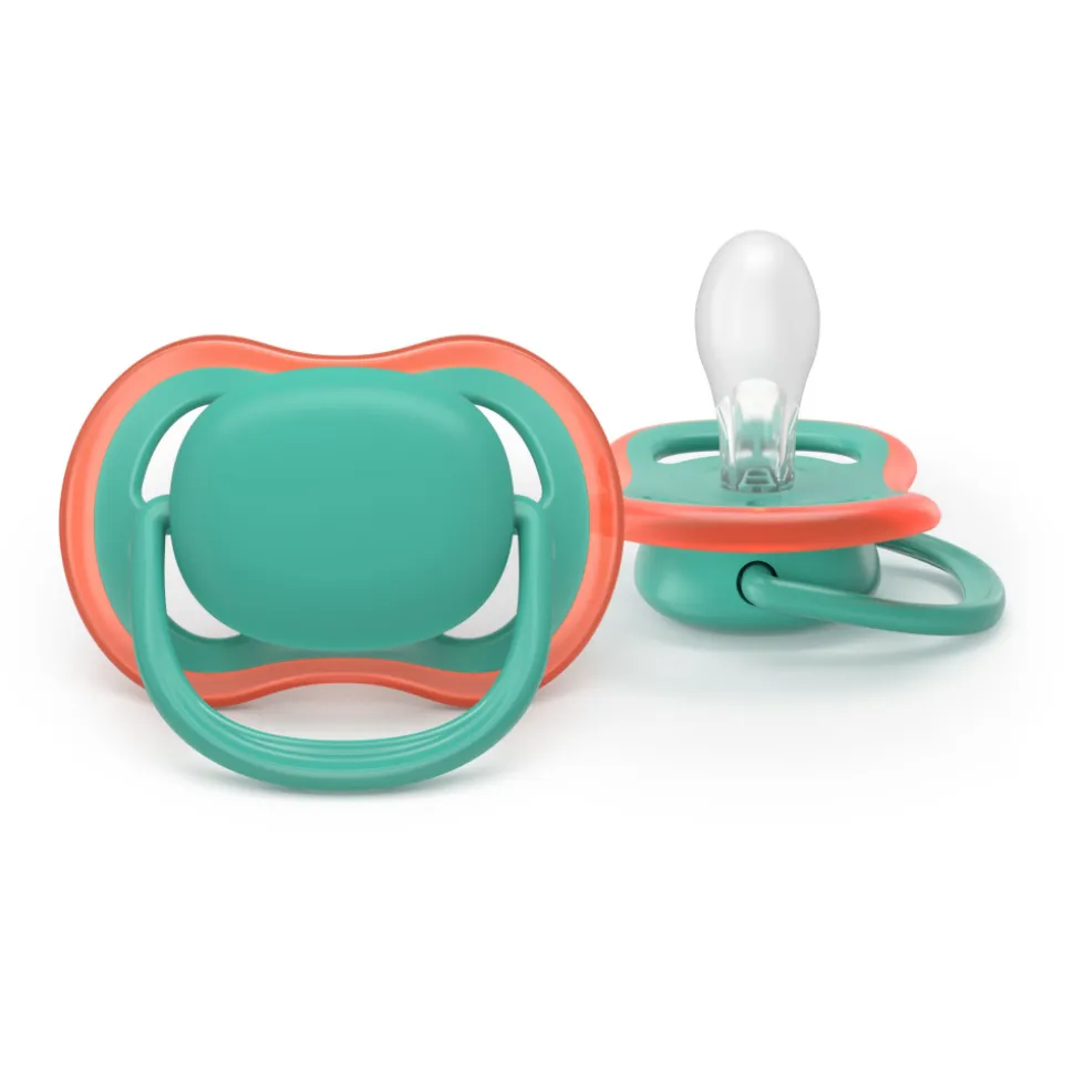 Lot de 2 sucettes ultra air 6-18 mois scf087/14
