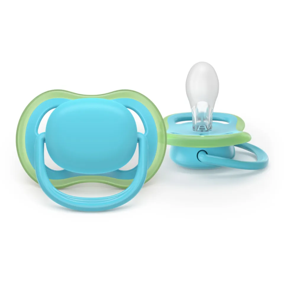 Lot de 2 sucettes ultra air 6-18 mois scf087/14