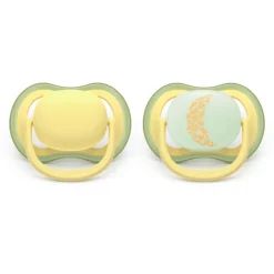 Lot de 2 sucettes ultra air 18 mois et plus scf349/53