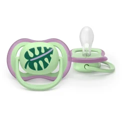 Lot de 2 sucettes ultra air 6-18 mois scf087/15