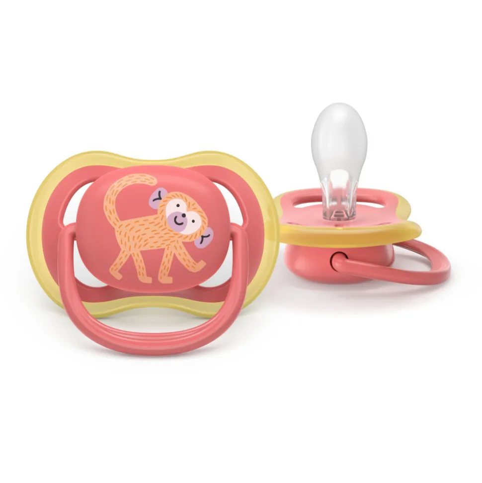 Lot de 2 sucettes ultra air 18 mois et plus scf349/49
