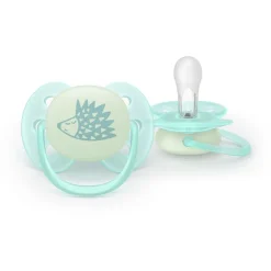 Lot de 2 sucettes ultra soft 0-6 mois scf094/11