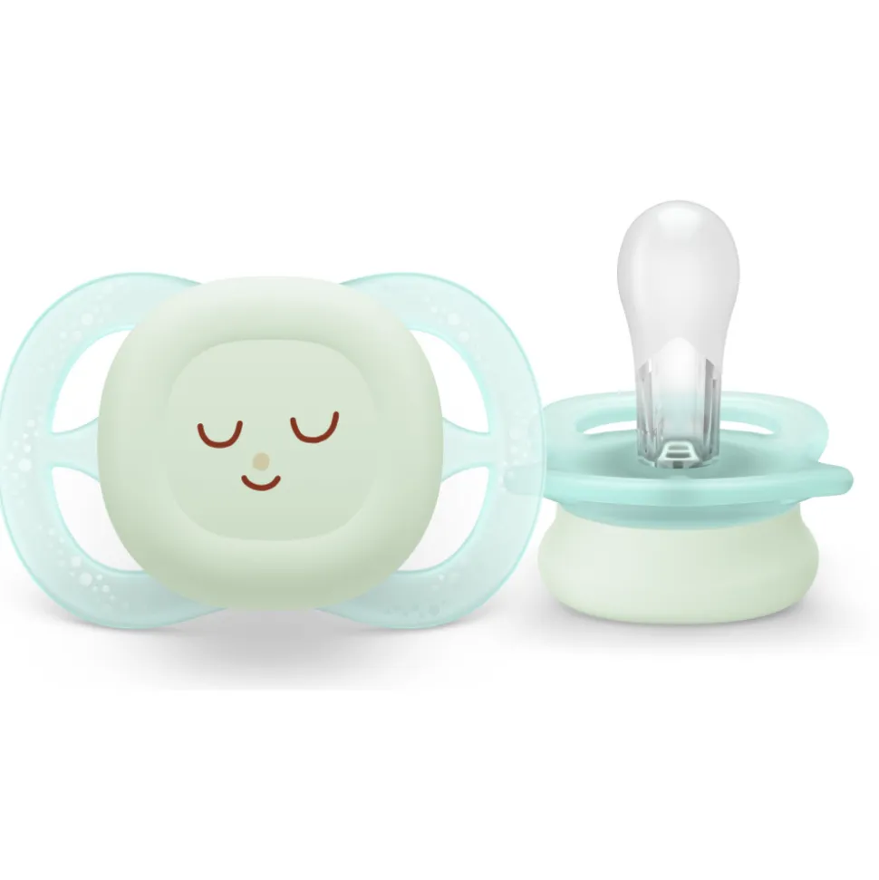 Lot de 2 sucettes ultra start 0-2 mois scf075/18