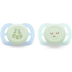 Lot de 2 sucettes ultra start 0-2 mois scf075/18