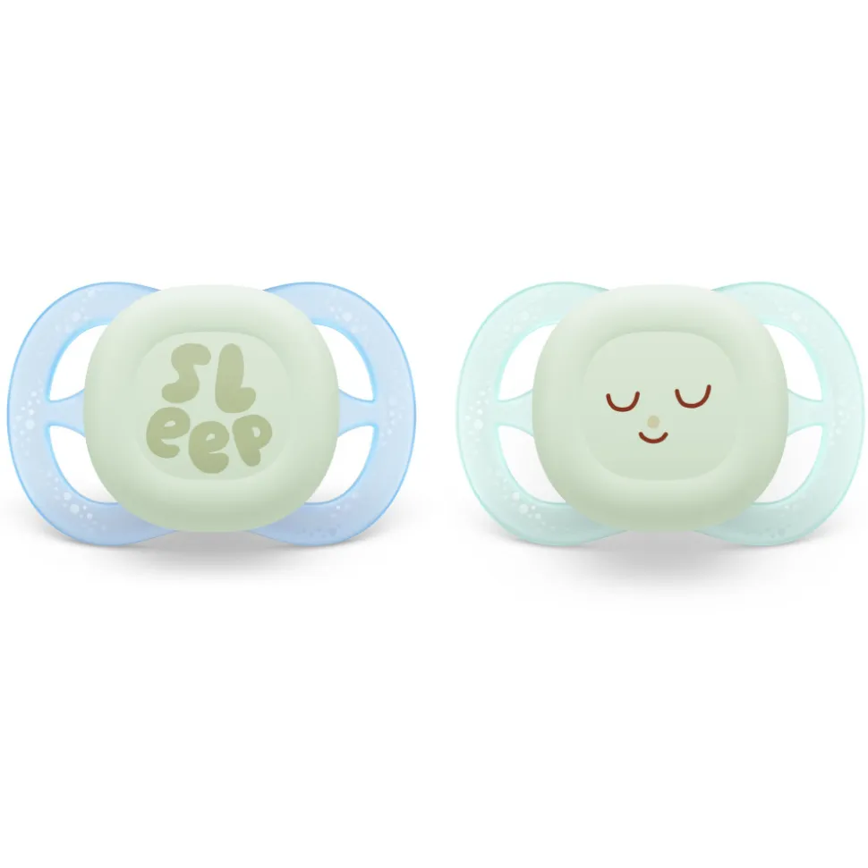 Lot de 2 sucettes ultra start 0-2 mois scf075/18