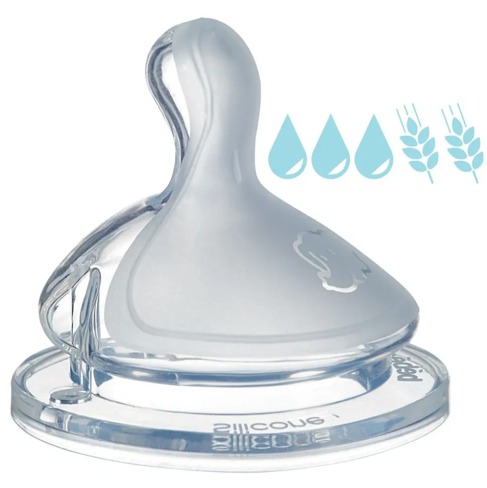 Lot de 2 tetines physio air y 6 mois