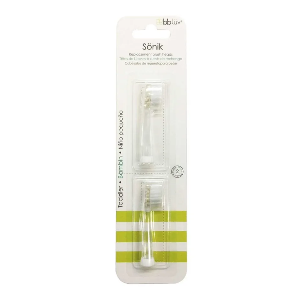 Lot de 2 têtes de brosses à dents sönik enfant 36m+
