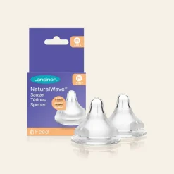 Lot de 2 tétines naturalwave m