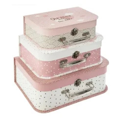 Lot de 3 valisettes douceur