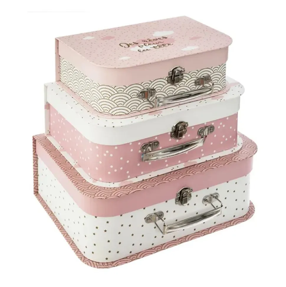 Lot de 3 valisettes douceur