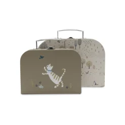 Lot de 2 valisettes à jouets enfant tiny park