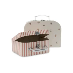 Lot de 2 valisettes à jouets enfant animal friends