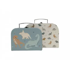 Lot de 2 valisettes à jouets enfant roarsome