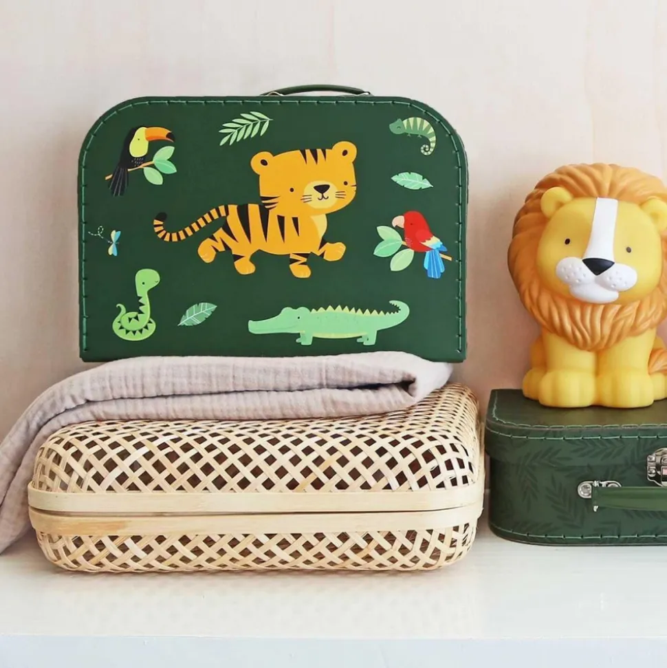 Lot de 2 valisettes tigre