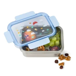 Lunch box enfant avec jeu cherche et trouve jules